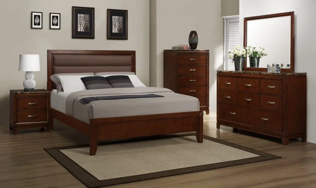 Cherry Finish Bed