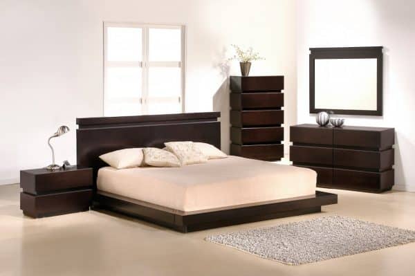 High Gloss Bedroom Set