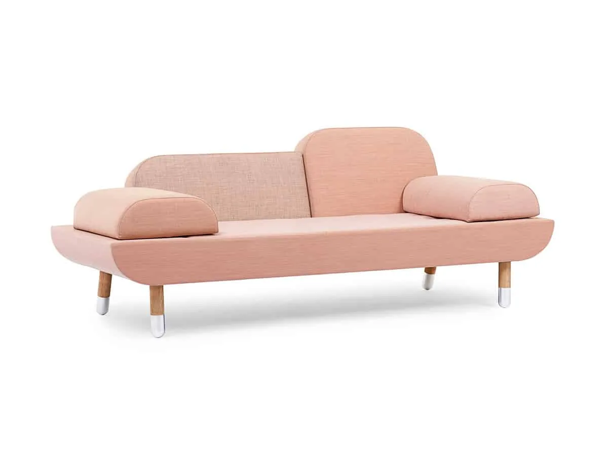 Toward Sofa pink