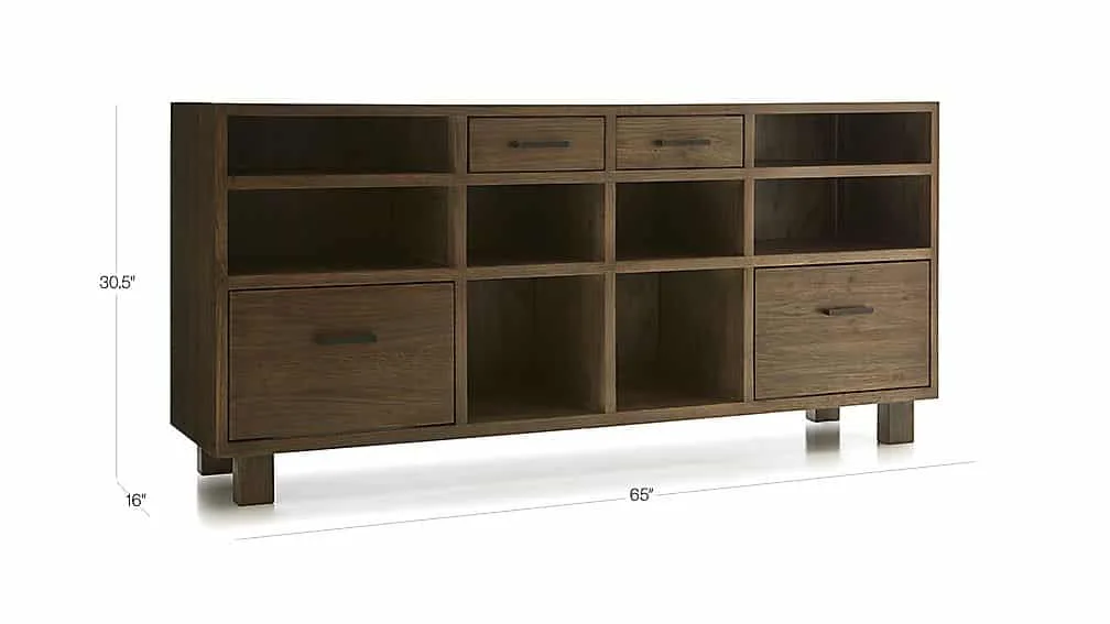 Oak Credenza