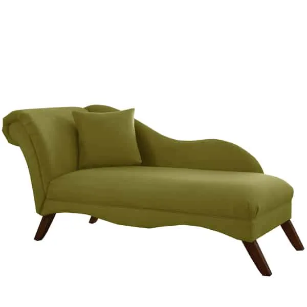 Skyline Chaise Lounge in Velvet