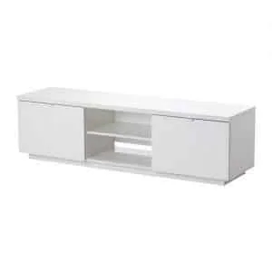 TV unit, High Gloss White