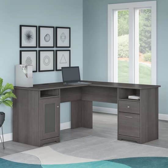 L-Shaped Executive Desk