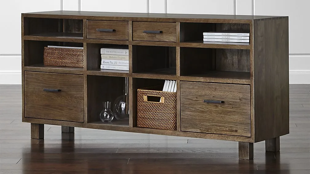Oak Credenza