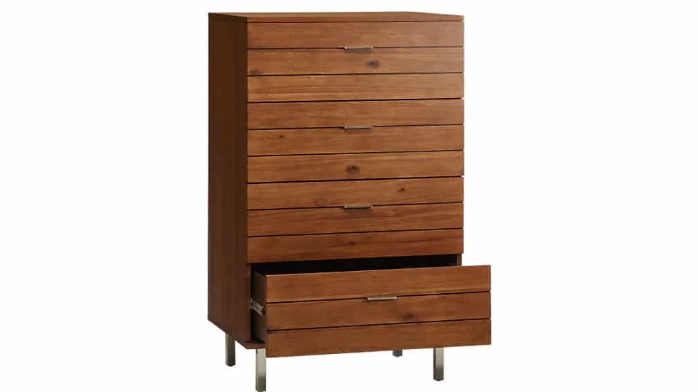 linear tall chest