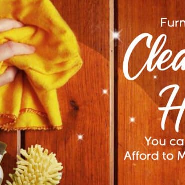 furniture cleaning hacks