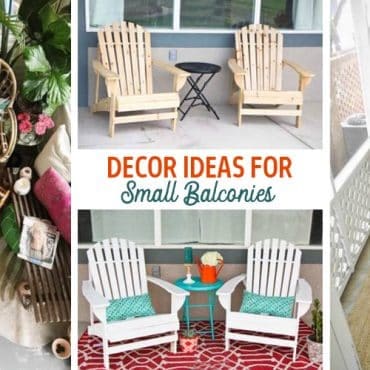 decor ideas for small balconies