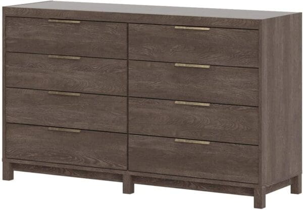 8 Drawer Double Dresser