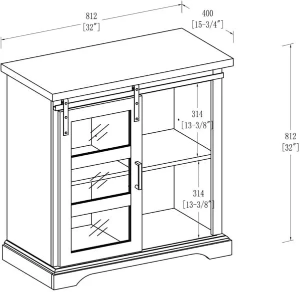 Bar Cabinet Storage