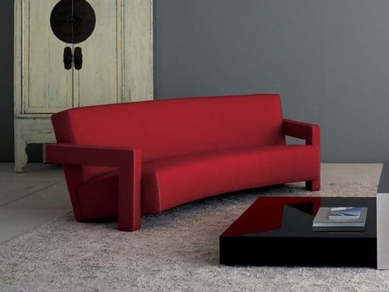 Three Seater Curved Sofa