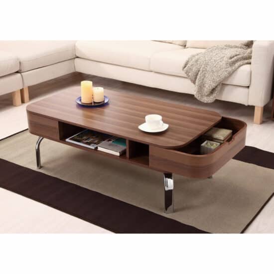 Wood Storage Coffee Table