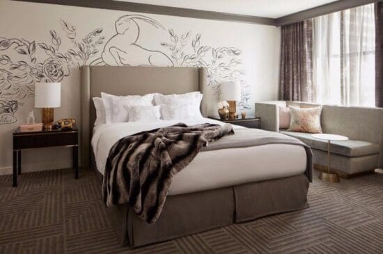 A Semi-Opulent Bedroom Design