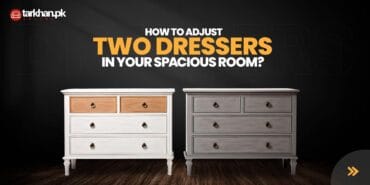 Adjust Two Dressers in Your Spacious Bedroom